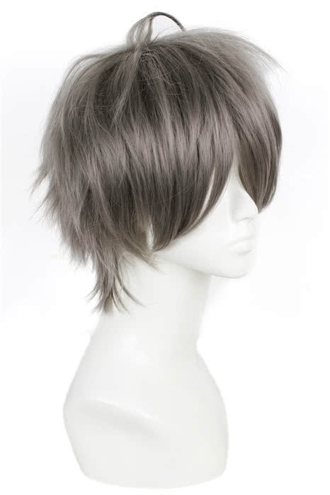 Haikyuu!! Kōshi Sugawara Short Grey Cosplay Wig Man Hair – Sheincosplay ...